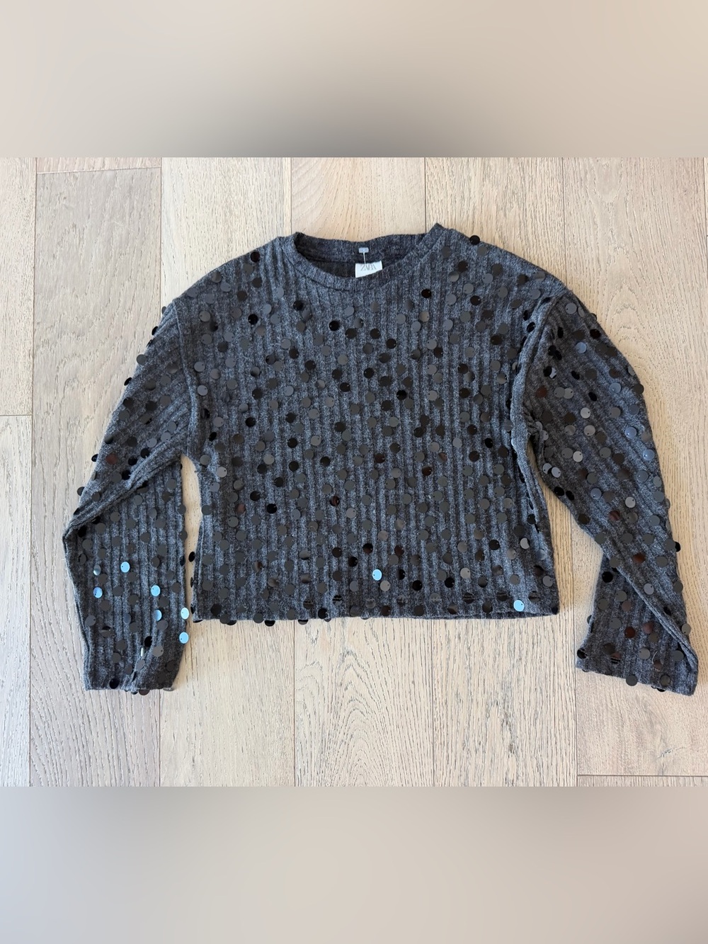 Zara Kids Sequin Top Size 9-10